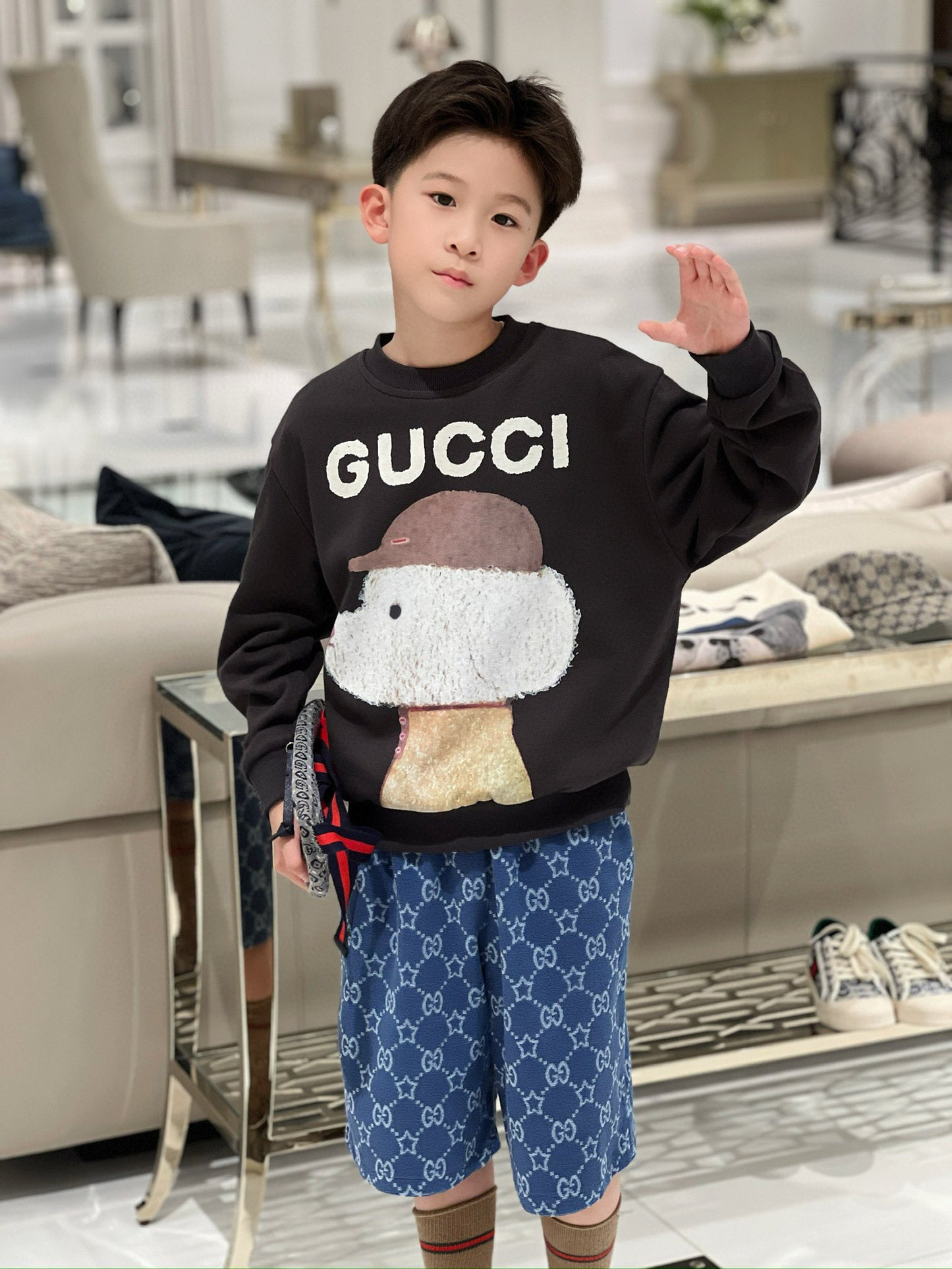 GC Sweater/Short Pant Set