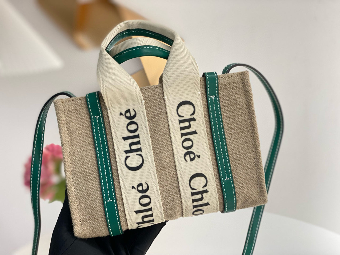 Chloe Woody Tote Bag