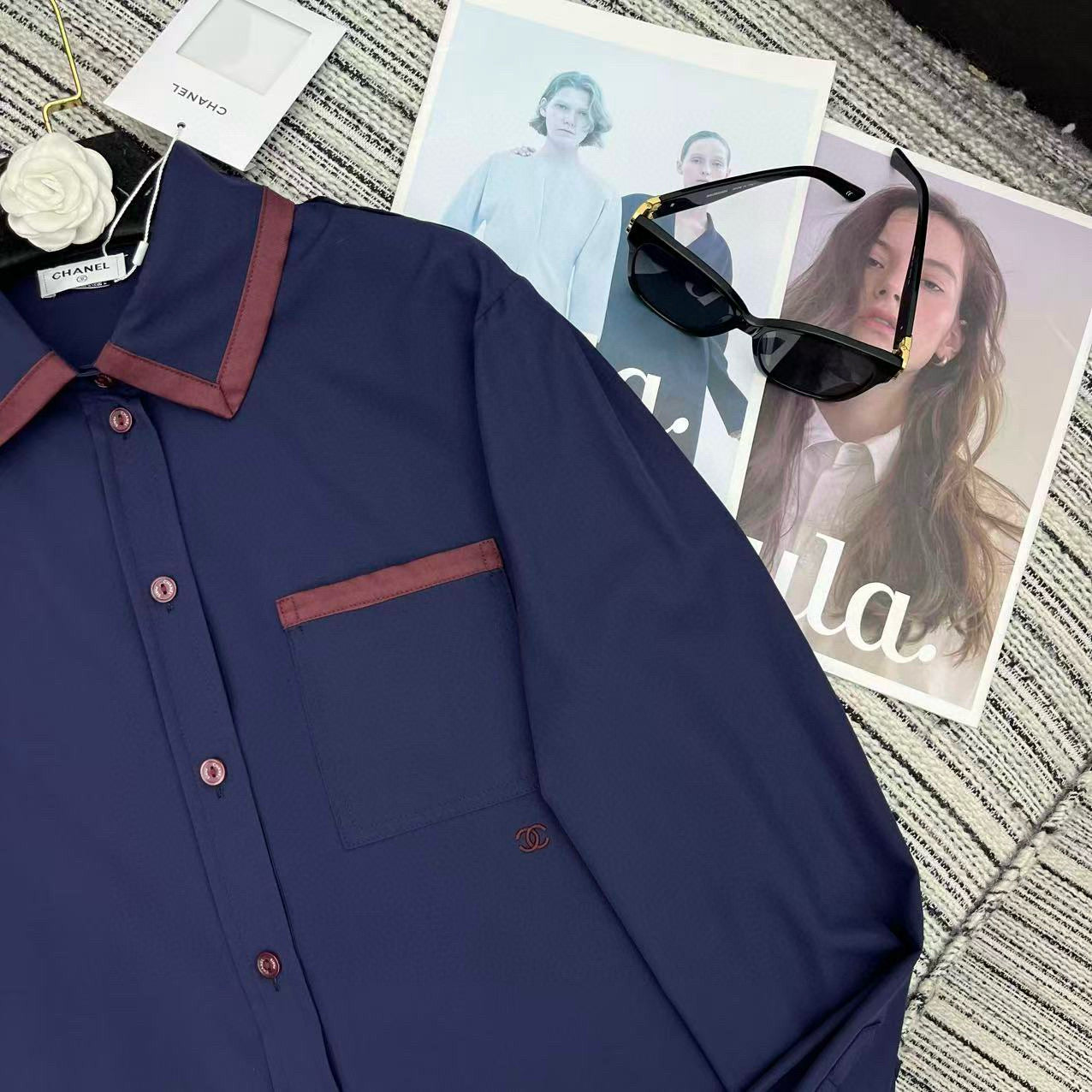 Chanel Long Sleeve Shirts