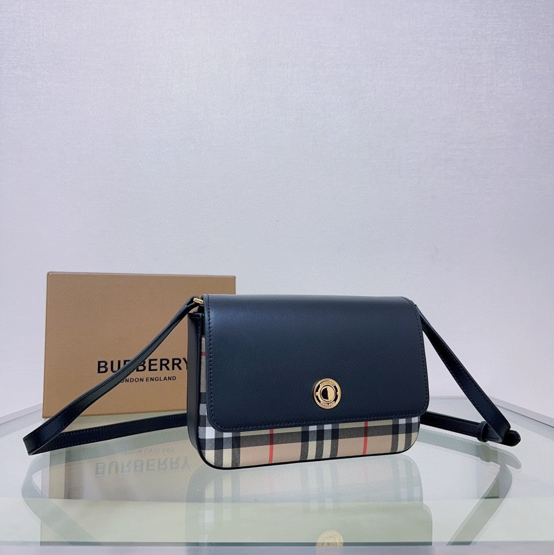 BB Hampshire Check Derby Crossbody Bag