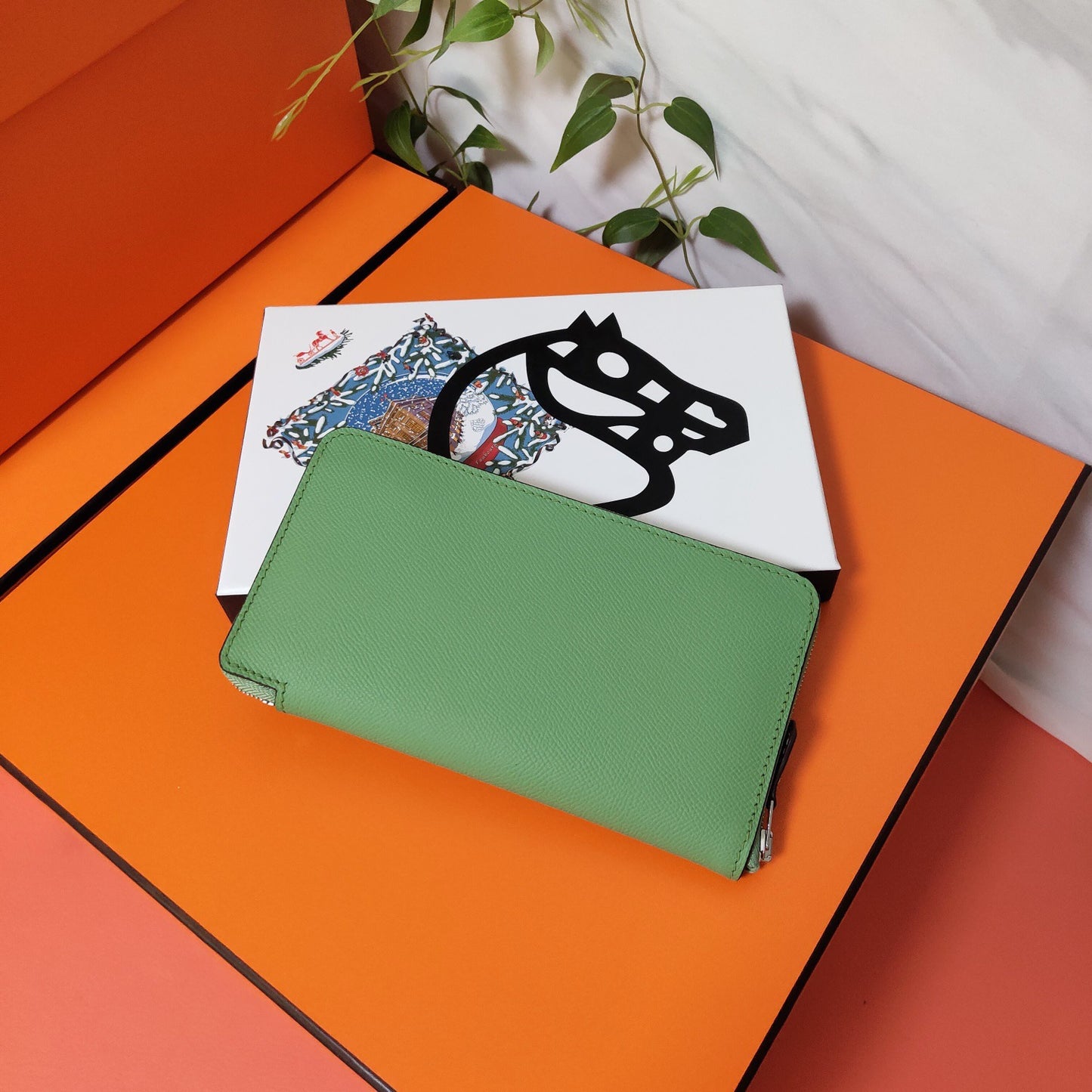 Hermes Azap Long Wallet