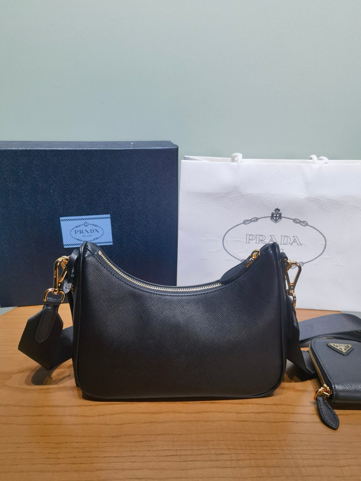 Prada 3 in 1 Cross Body Bag