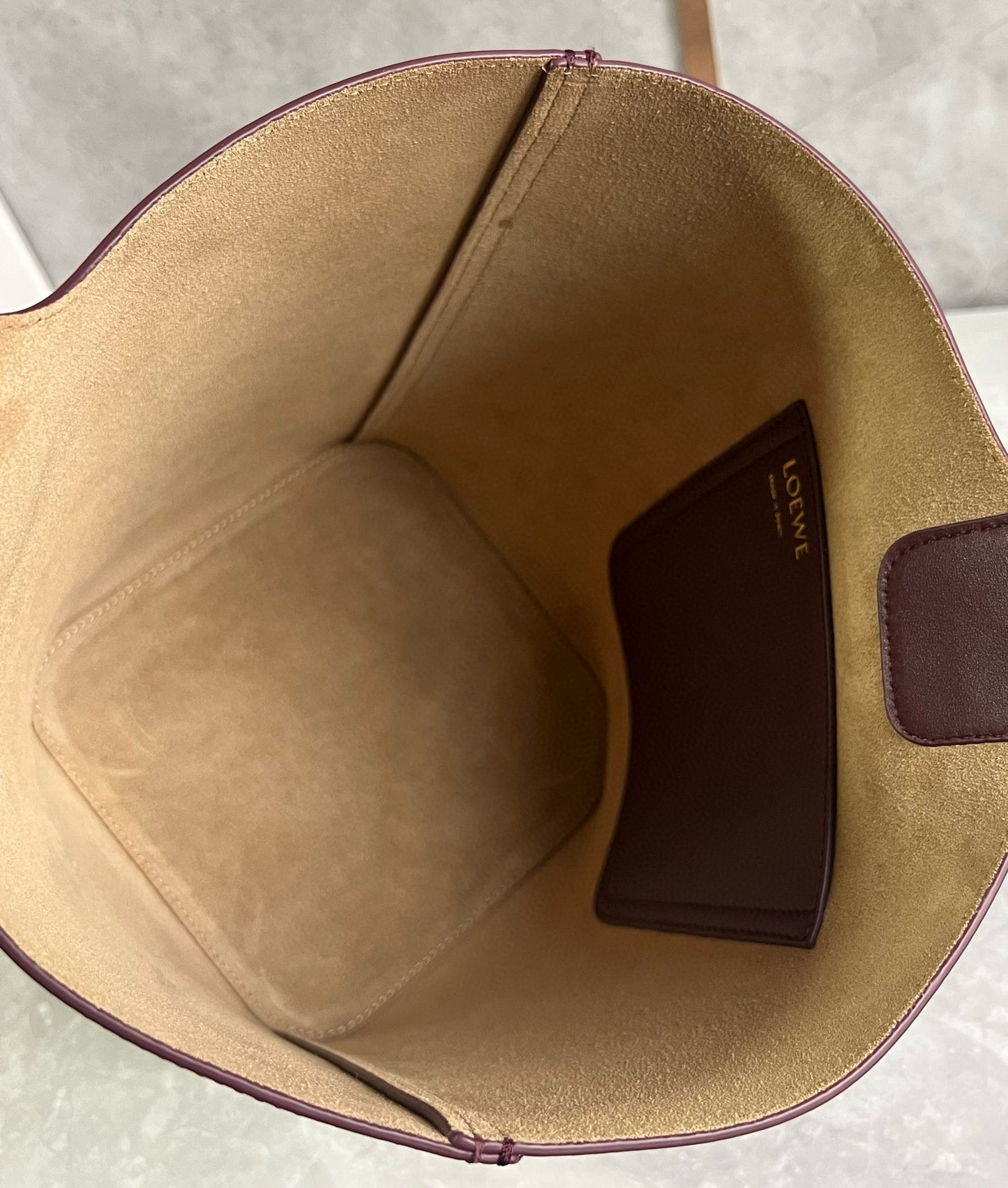 Loewe Pebble Bucket Bag(24.5x23.5x28cm)