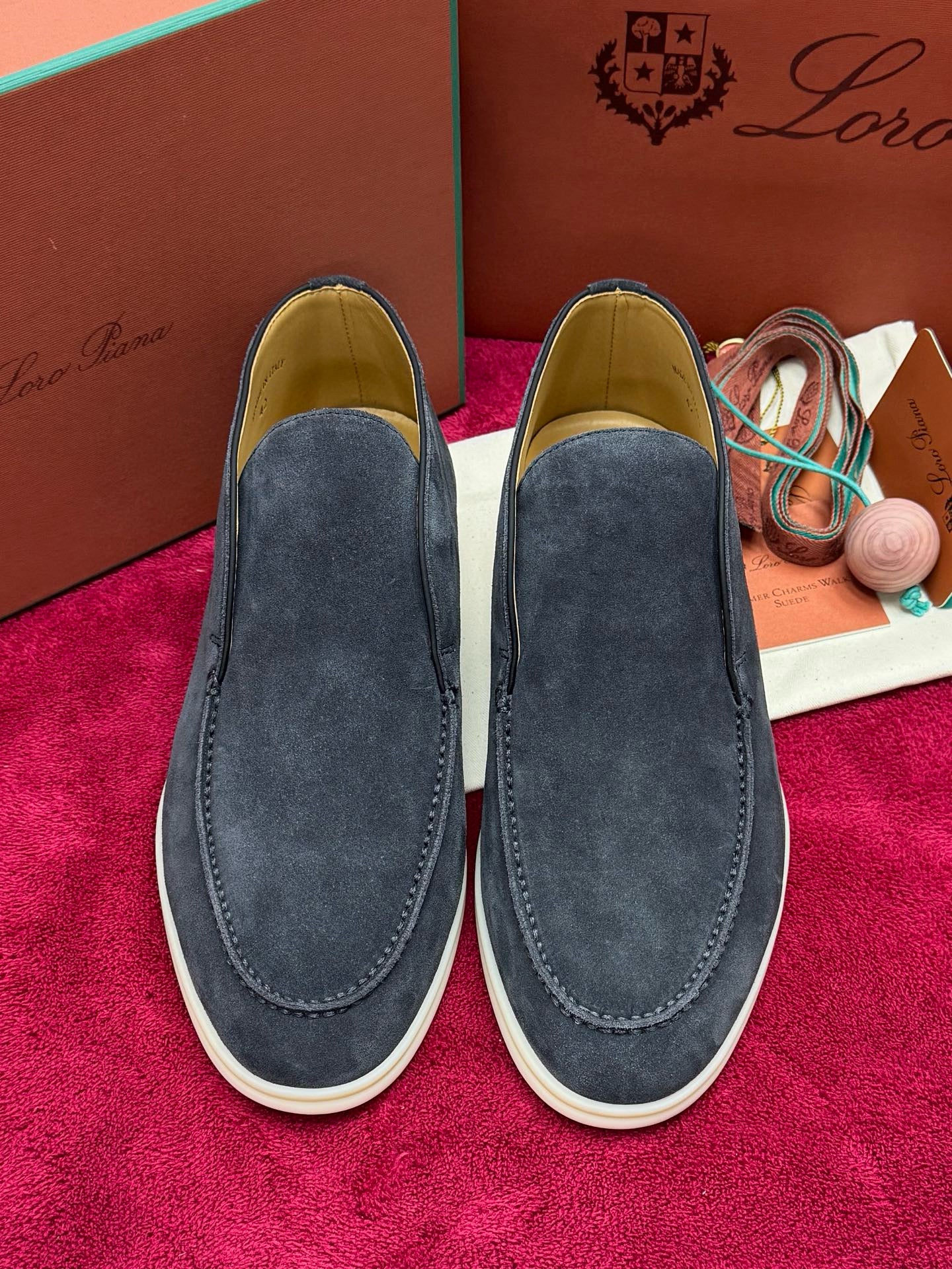Loro Piana Open Walk Loafers