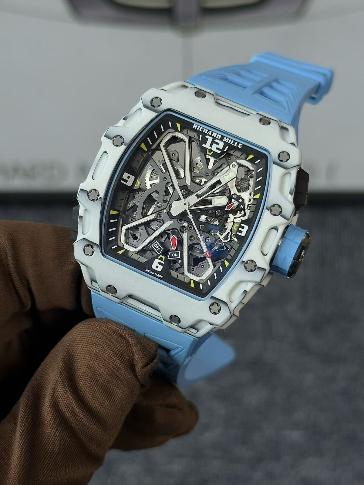 RM35-03 Rafa Nadal White Quartz TPT