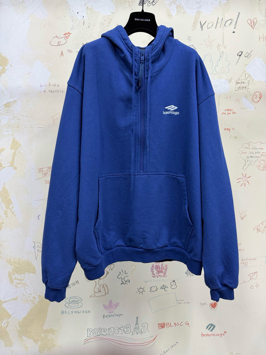 Balenciaga Half Zip Hoodie