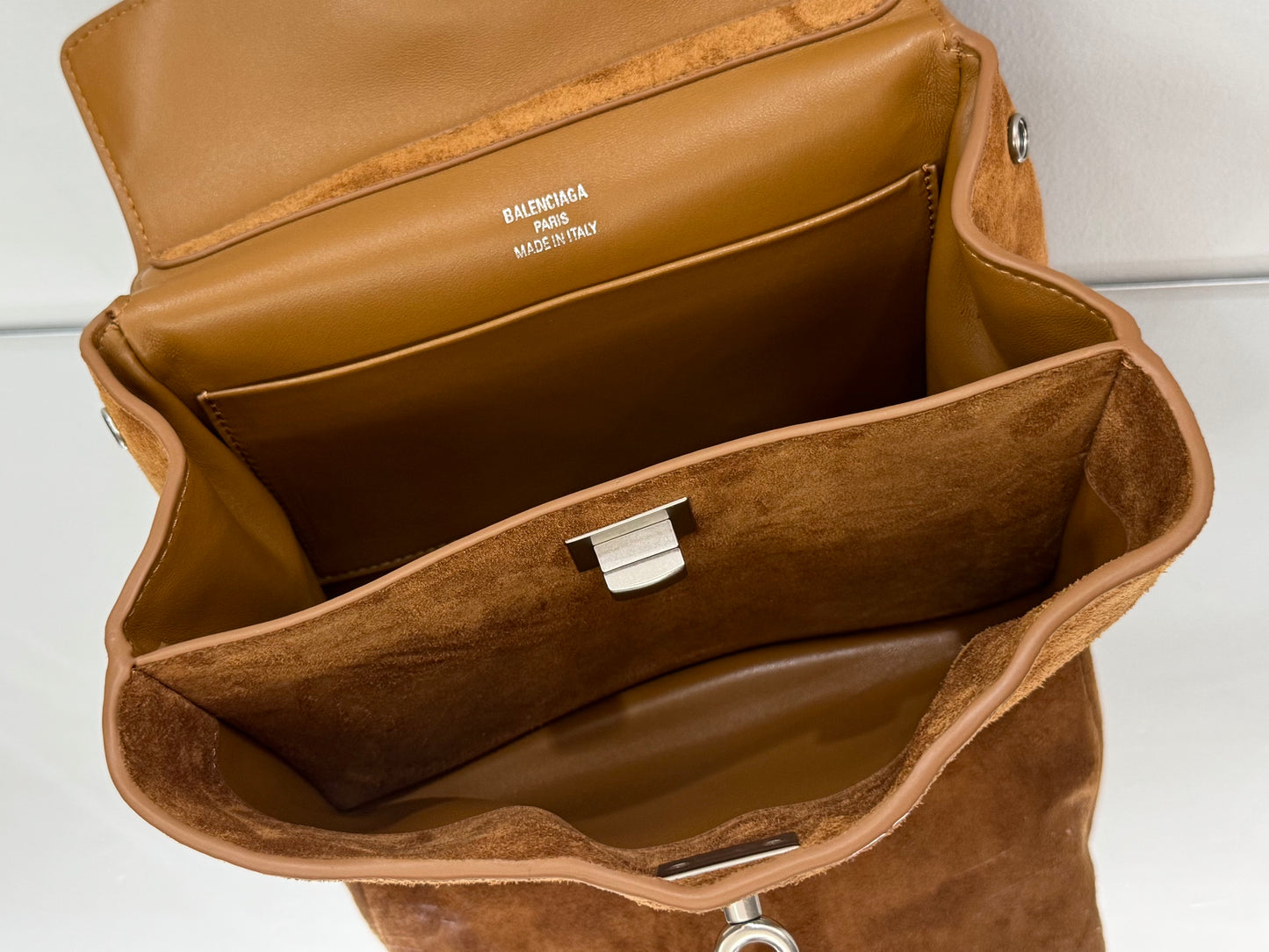 BLCG Rodeo Medium Suede Handbag(22x10x8cm)