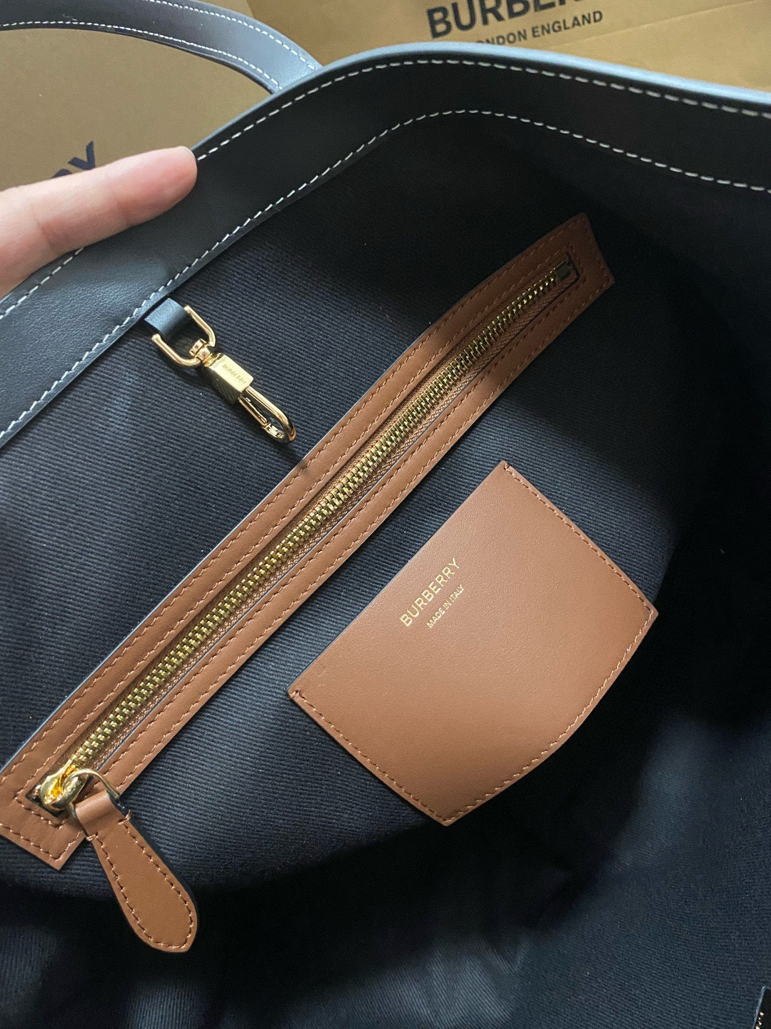 BBR Medium Check Tote Bag