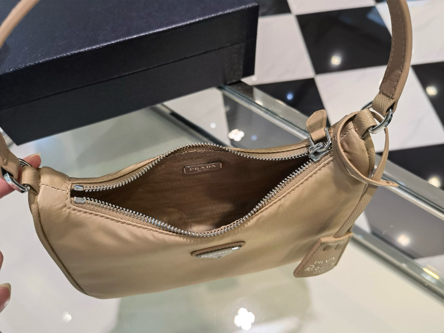 PD Saffiano Hobo Bag
