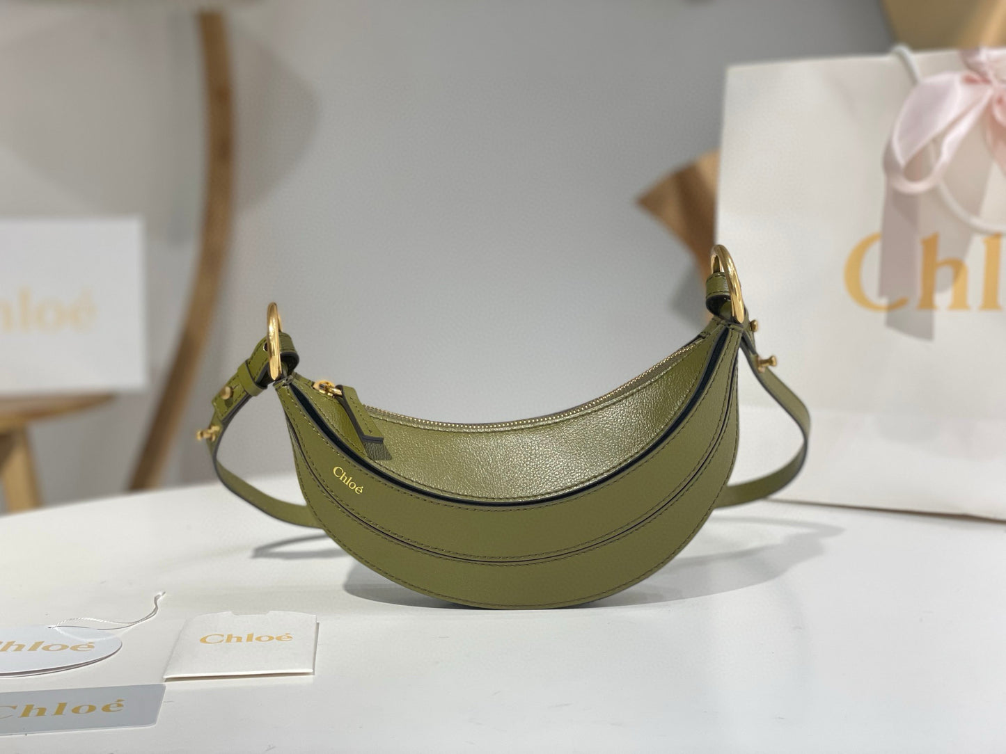 Chloe Banana Bag