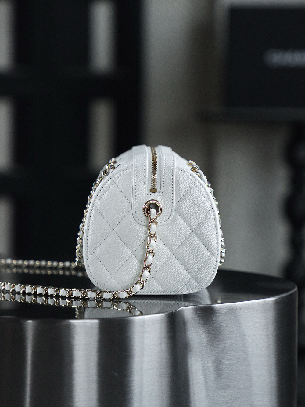 Chanel 25P Mini Bowling Bag