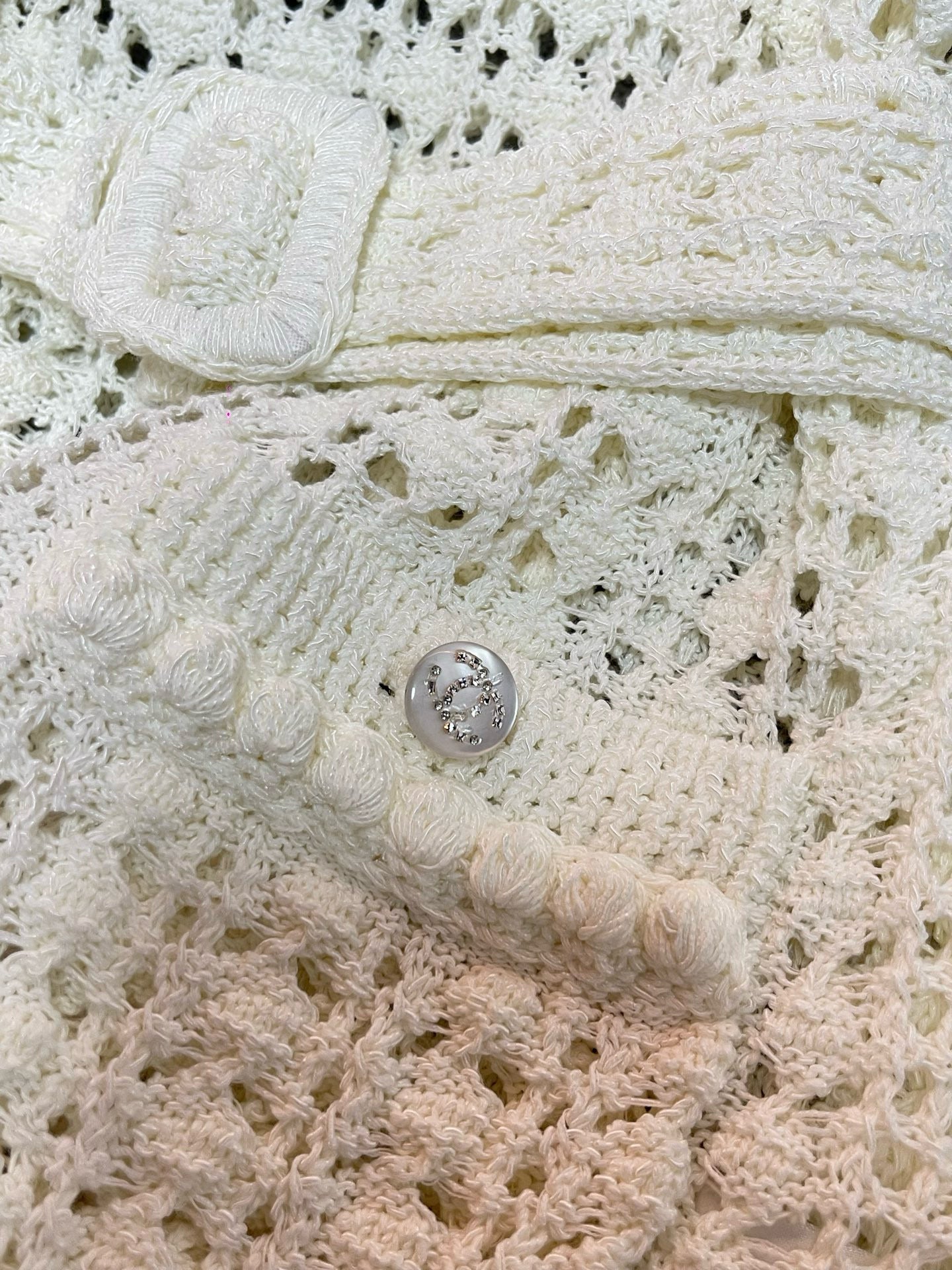 Chanel Crochet Knit Jacket