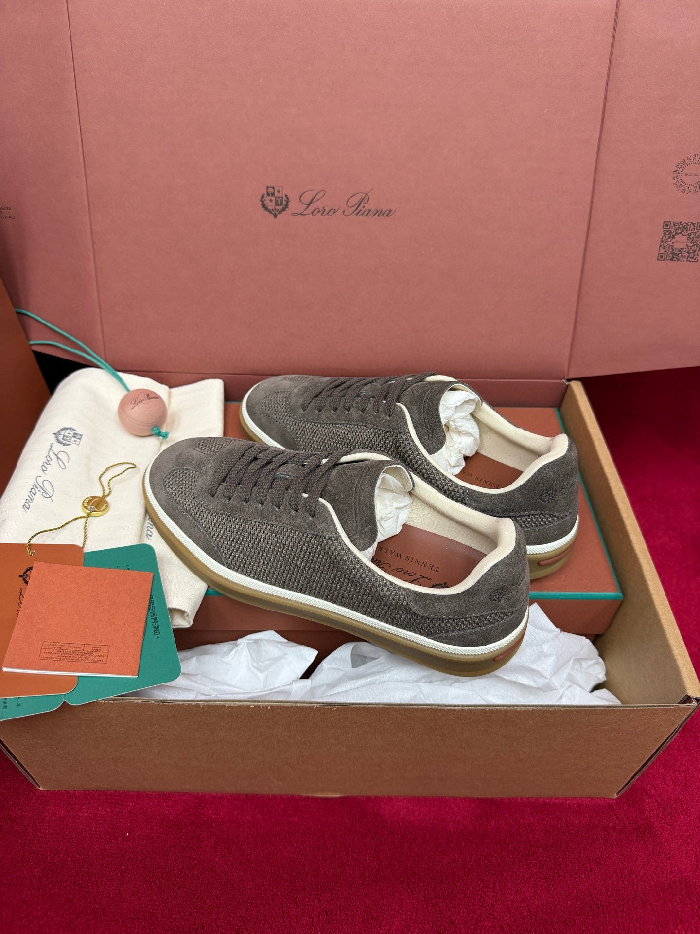 Loro Piana Tennis Walk Sneakers