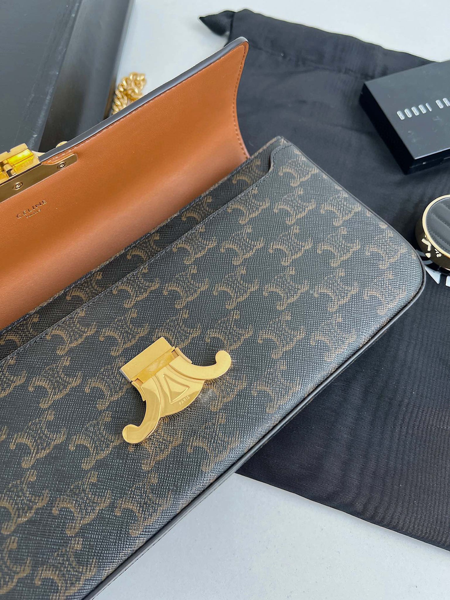 Celine Triomphe Shoulder Bag