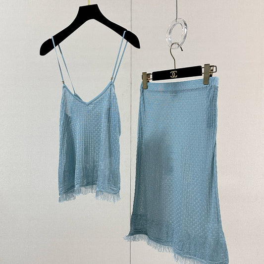 Chanel Cami & Skirt Set