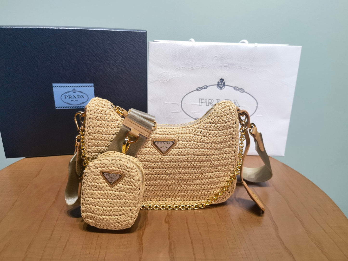 Prada 3 in 1 Cross Body Bag