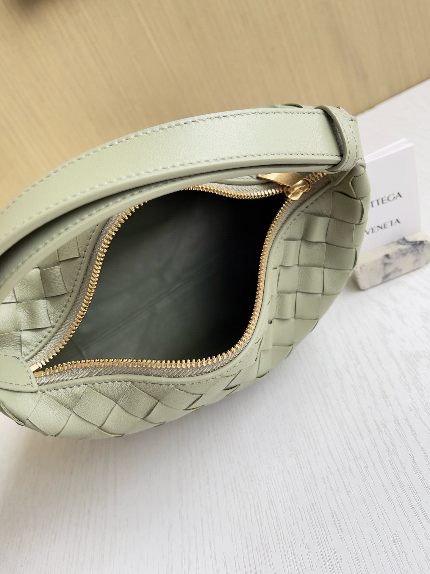 BV Wallace Intrecciato Shoulder Bag