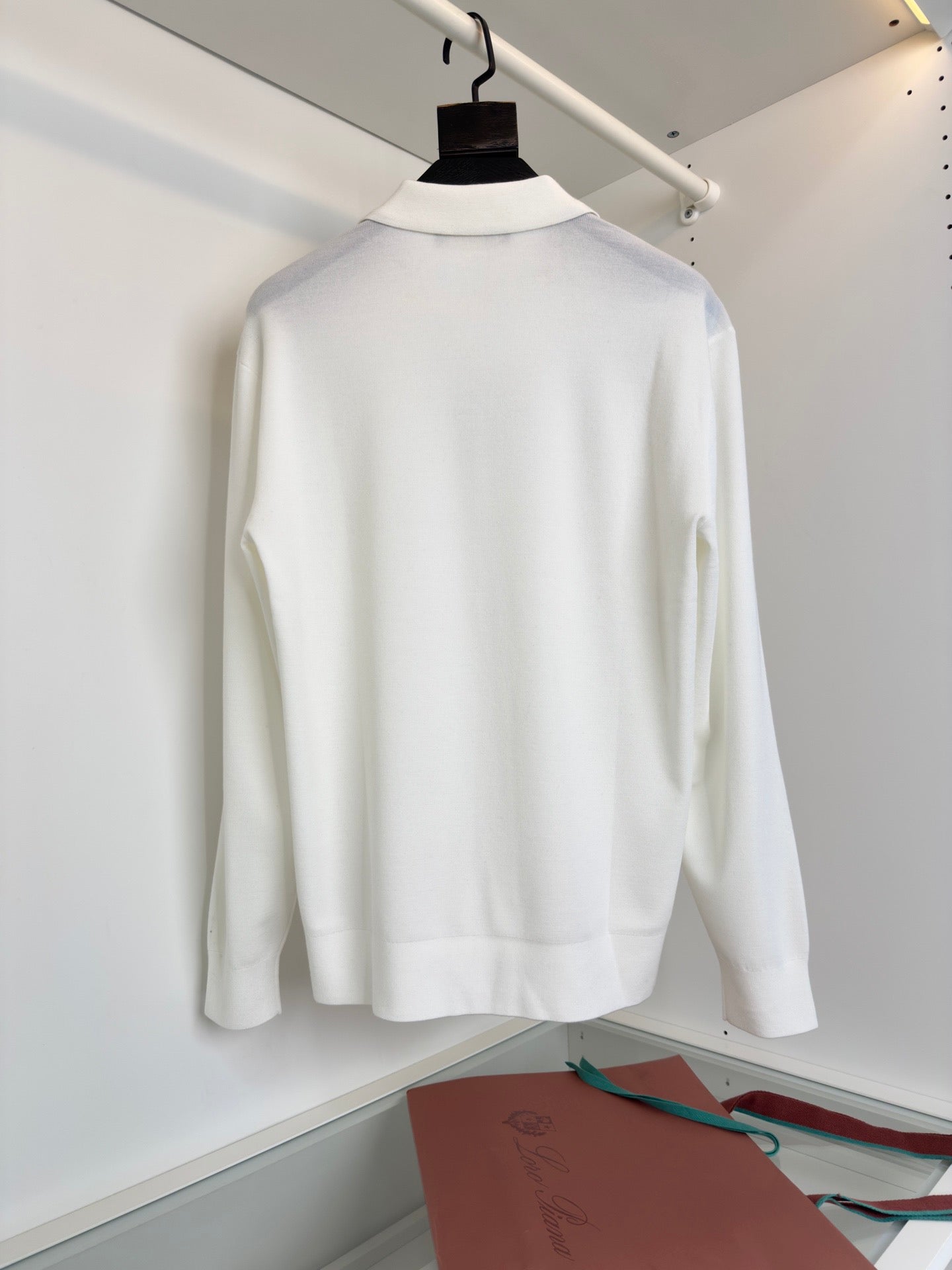 Loro Piana Long Sleeve Polo