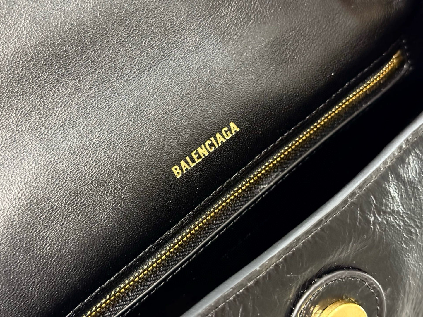 BLCG Downtown Chain-Handle Leather Shoulder Bag