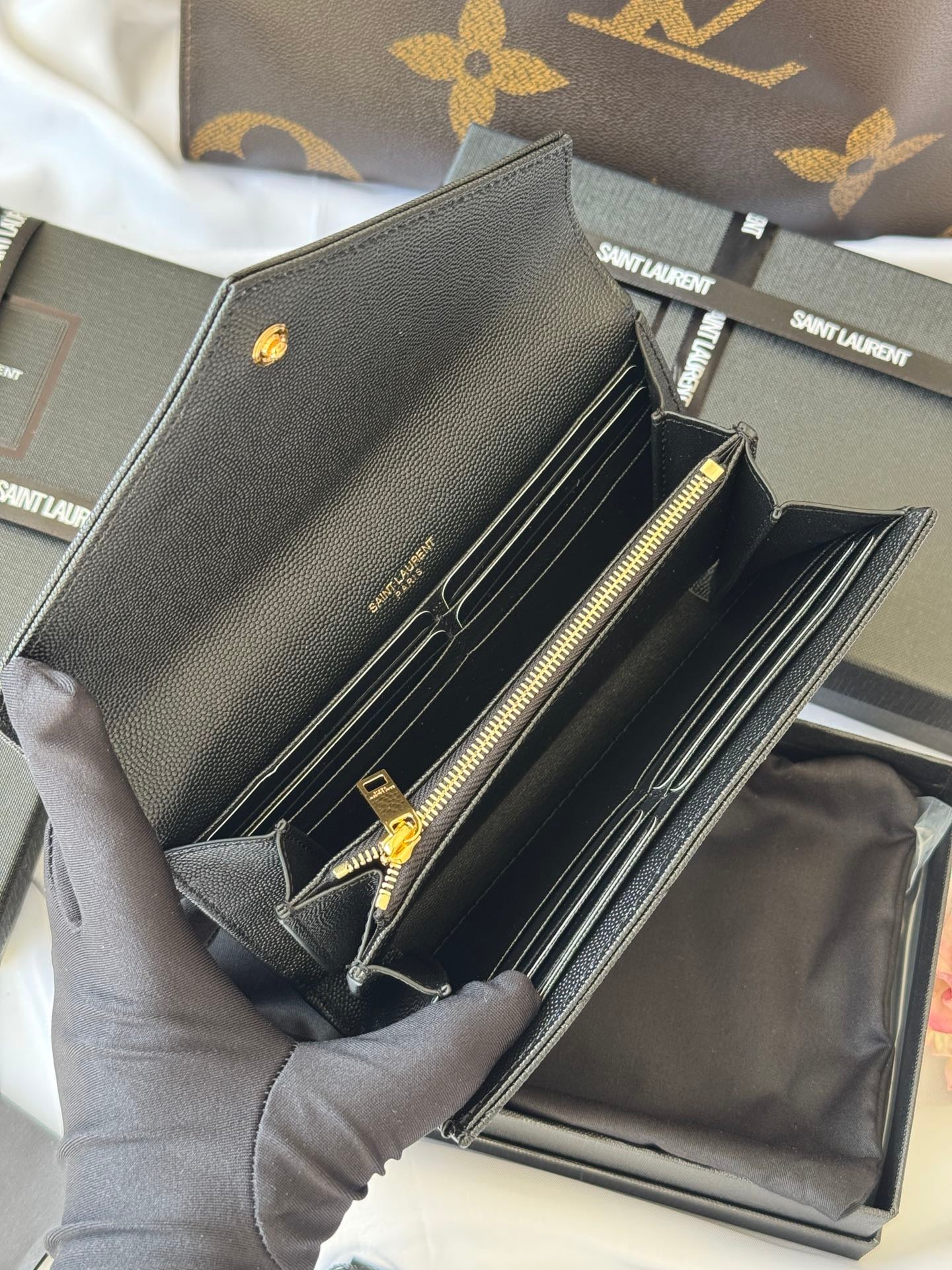YSL Long Wallet