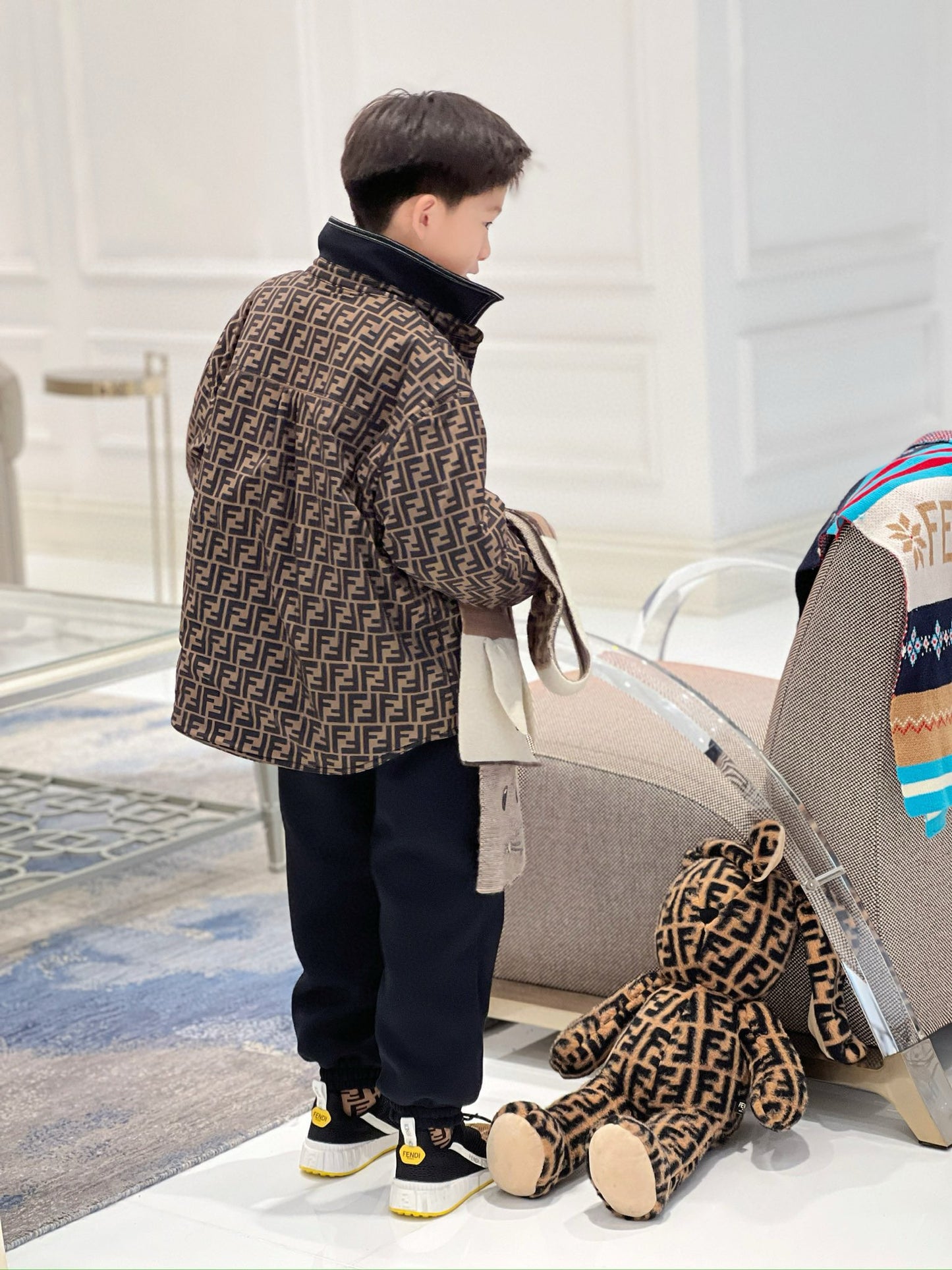 Fendi Jacket/Long Pant Set