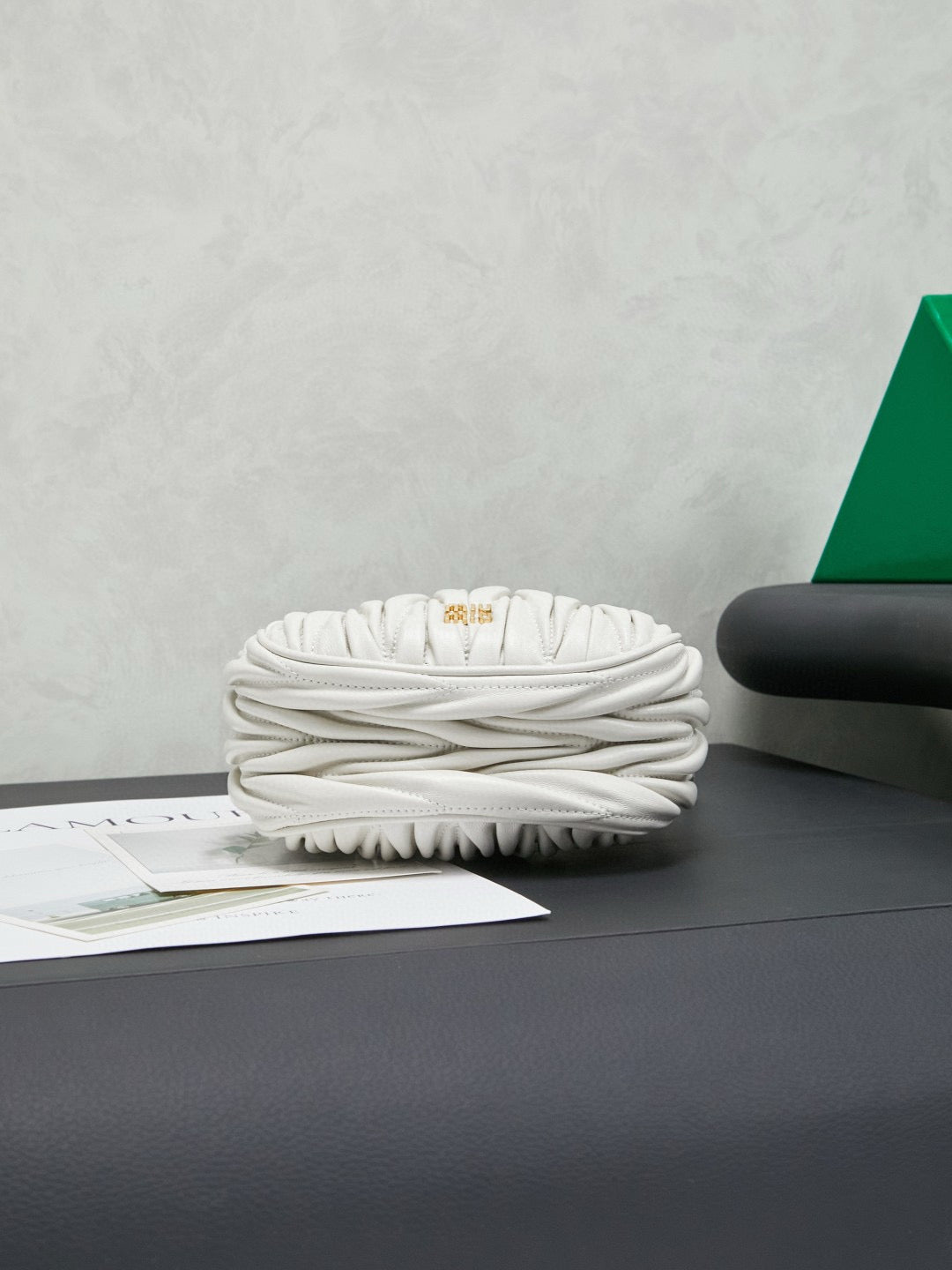 Miu Miu Nappa Handbag