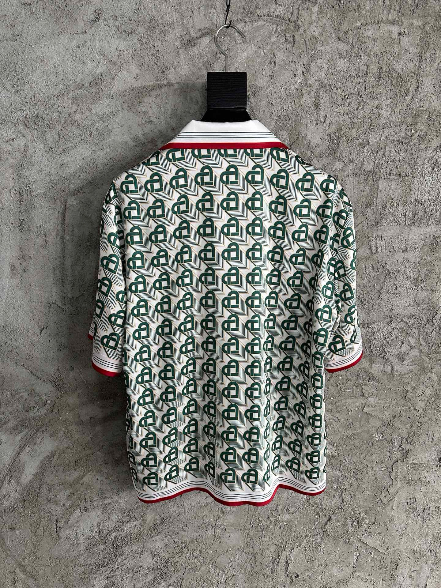 Casablanca Short Sleeve Polo