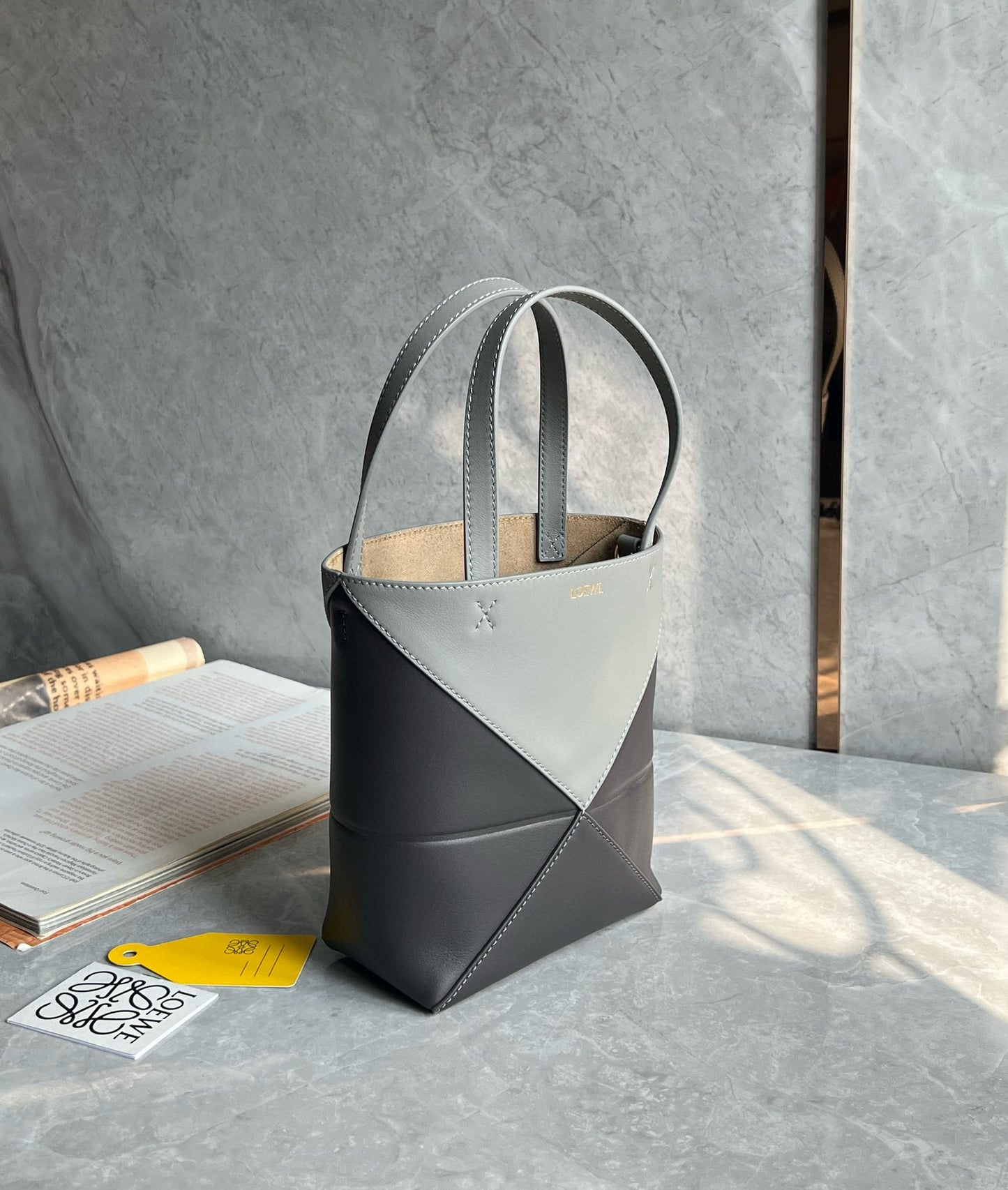 Loewe Puzzle Fold Tote Bag(20x16.5x9.5cm)