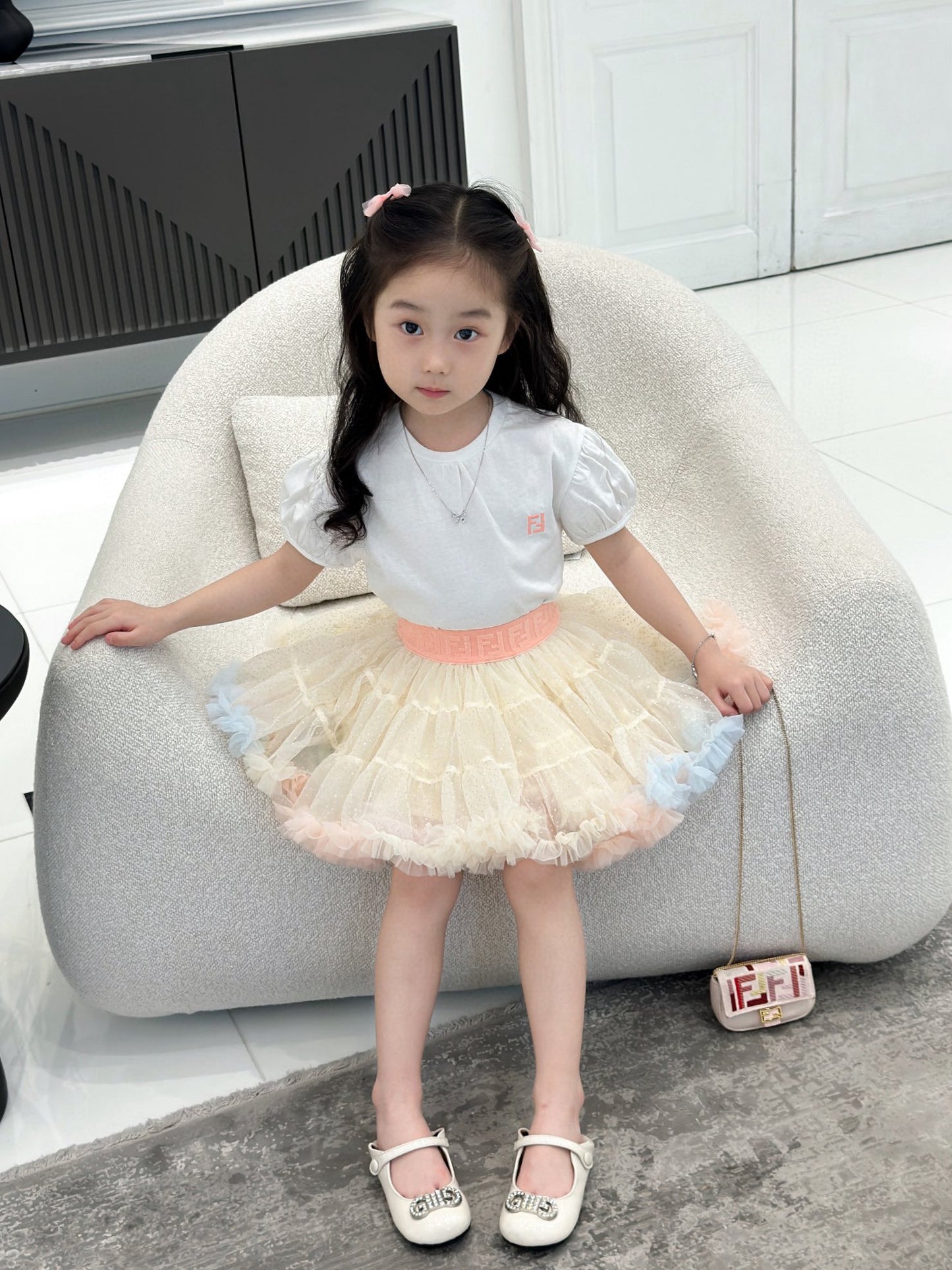 Fendi Shirt/Skirt Set