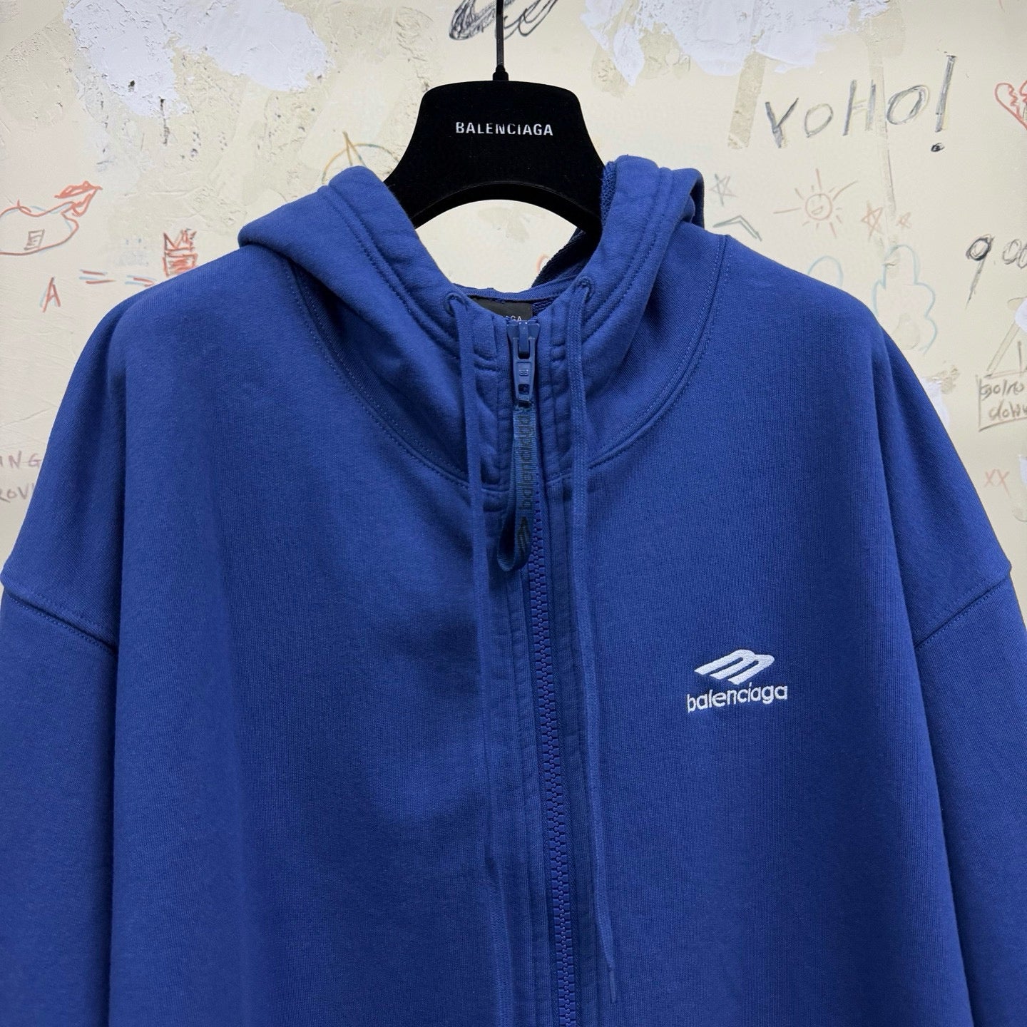 Balenciaga Half Zip Hoodie