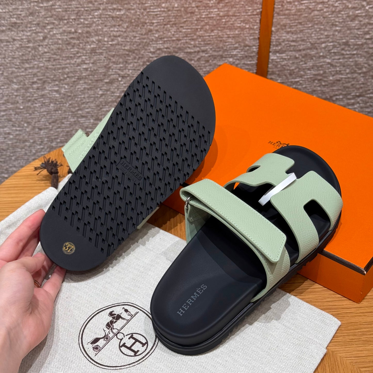 Hermes Chypre Sandals