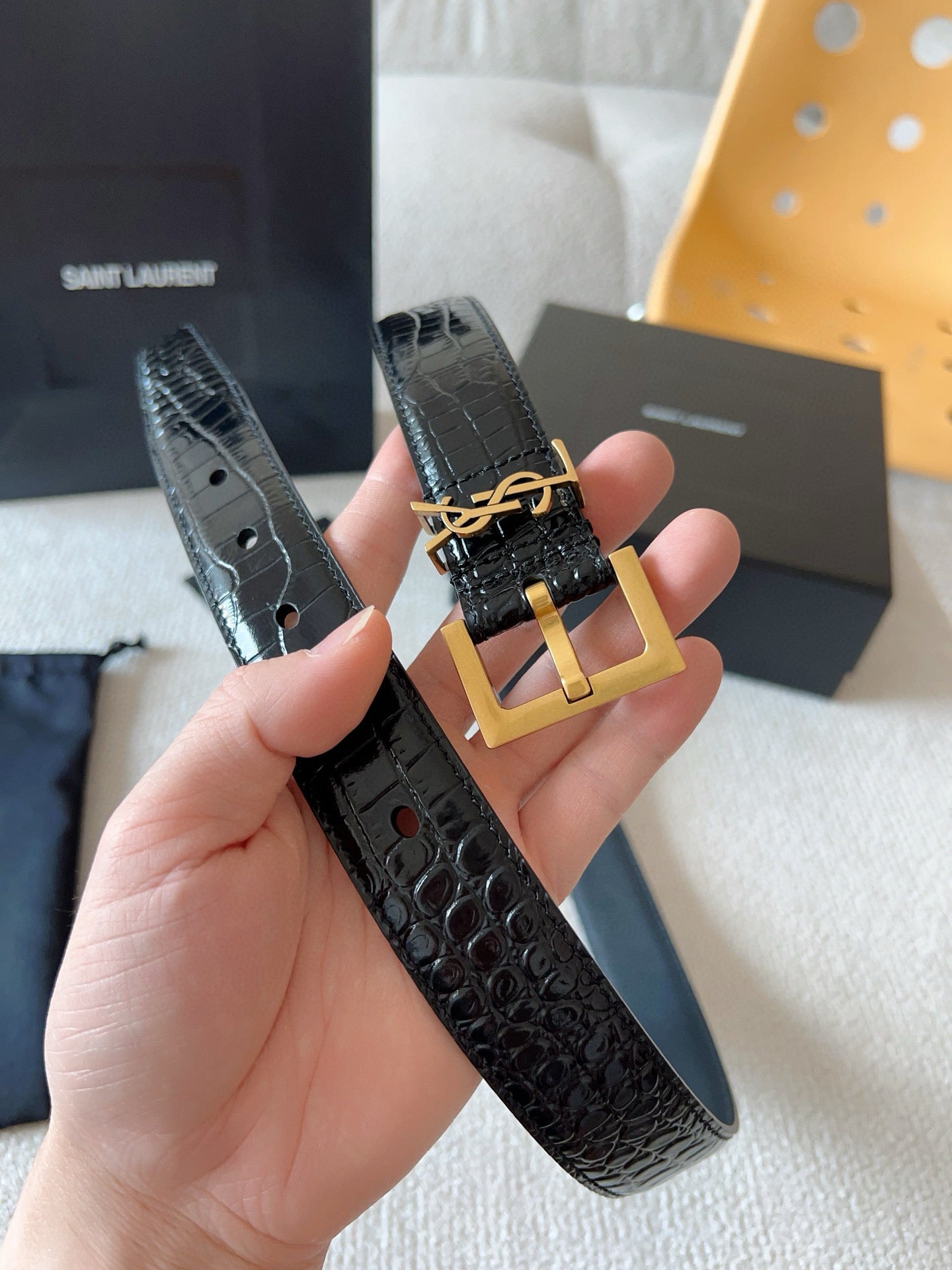 Saint Laurent Belt