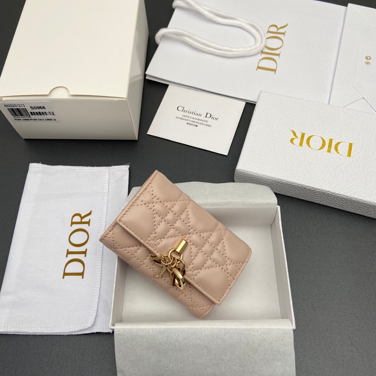 Dior Jolie Glycine Wallet