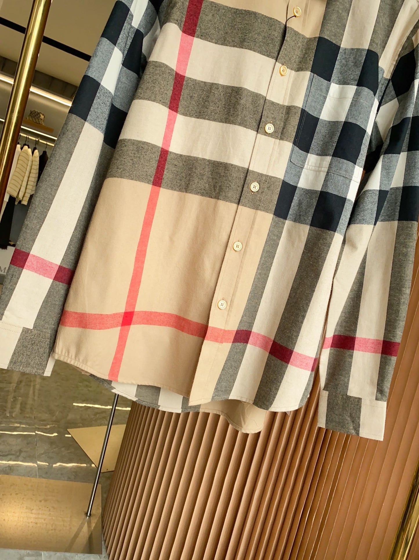 Camisa de manga larga de Burberry