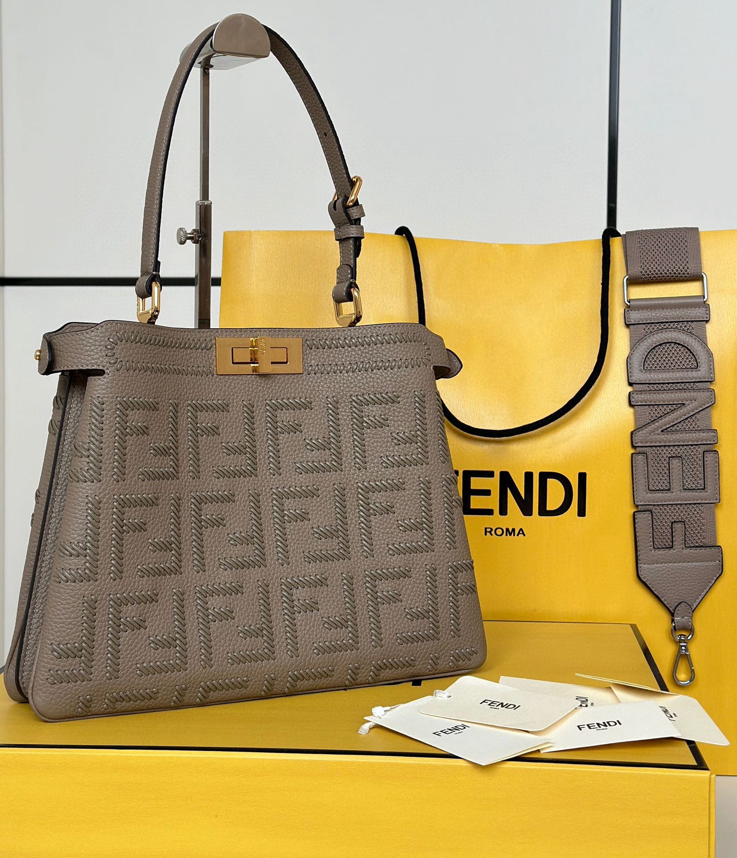 Fendi Peekaboo Soft Bag (Medium)