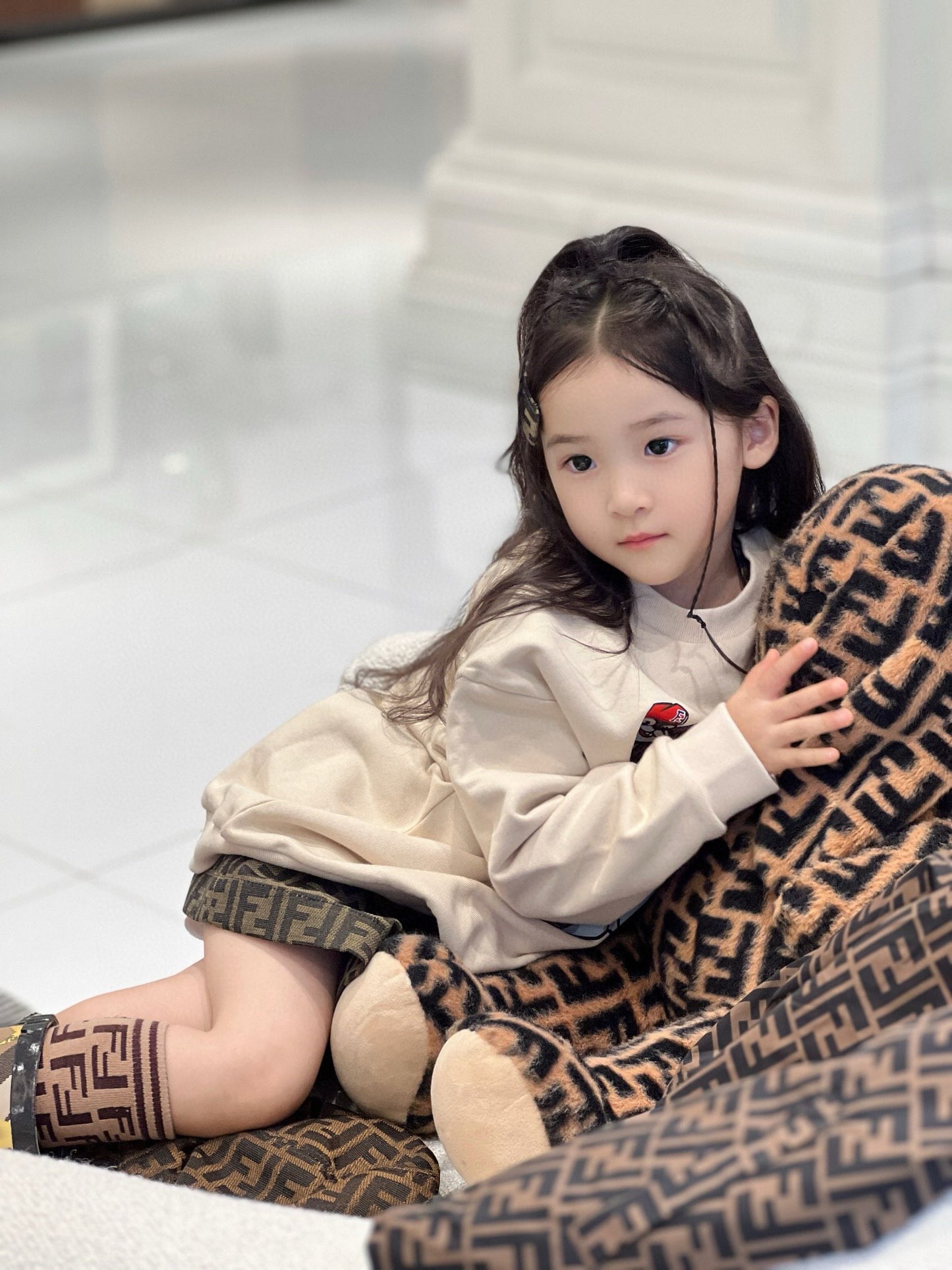 Fendi Sweater/Skirt Set