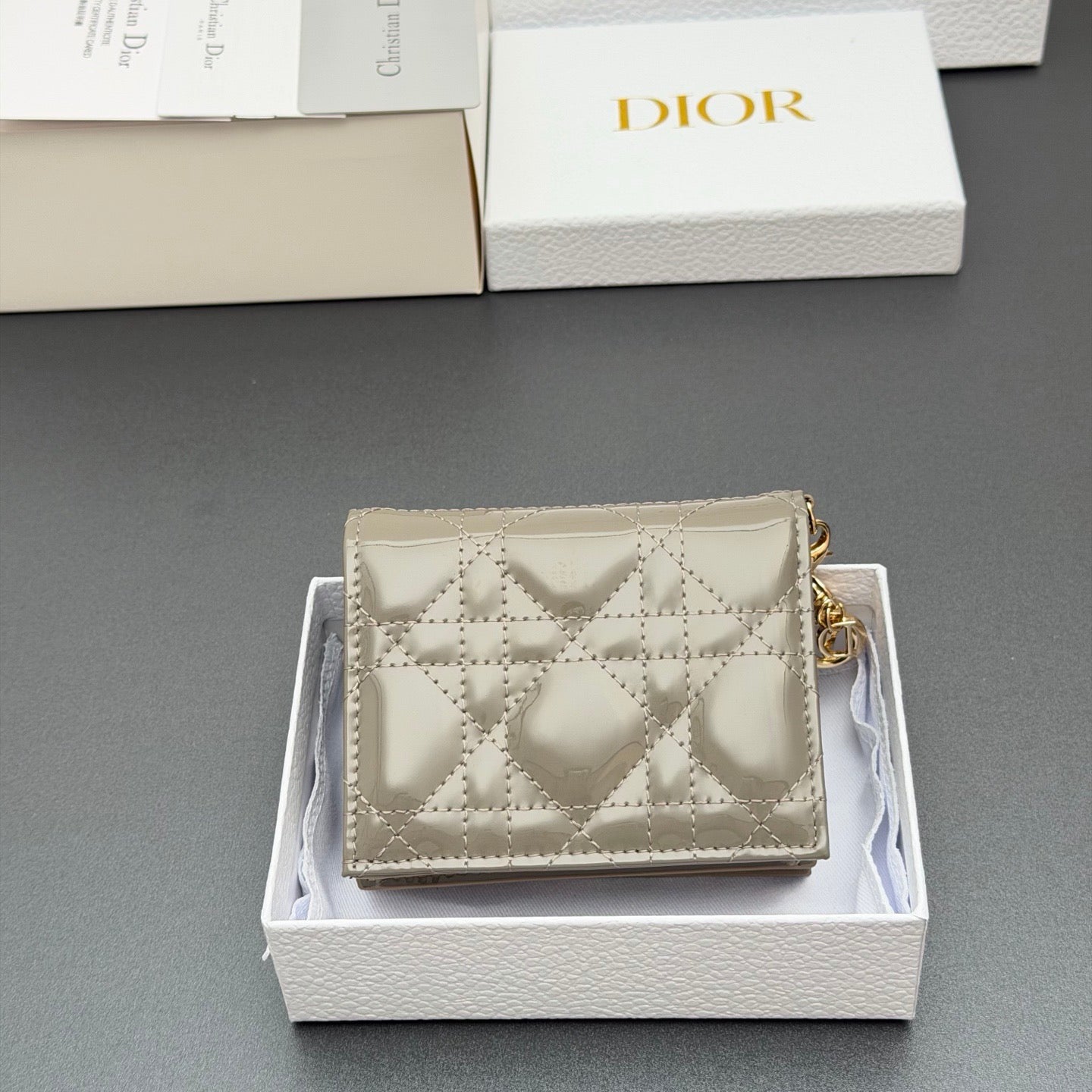 Dior Lady Gardenia Wallet