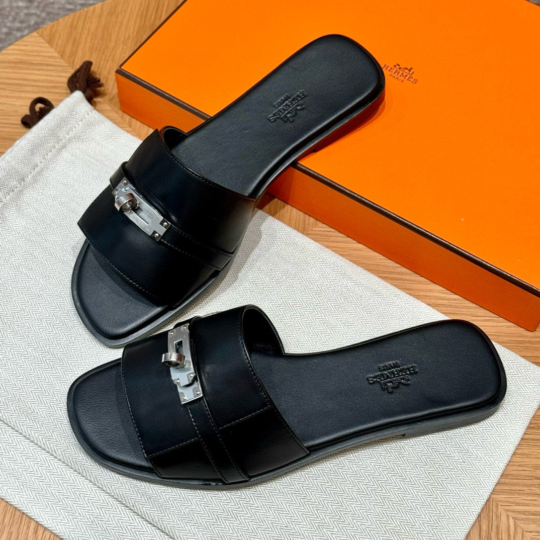 Hermes Slippers