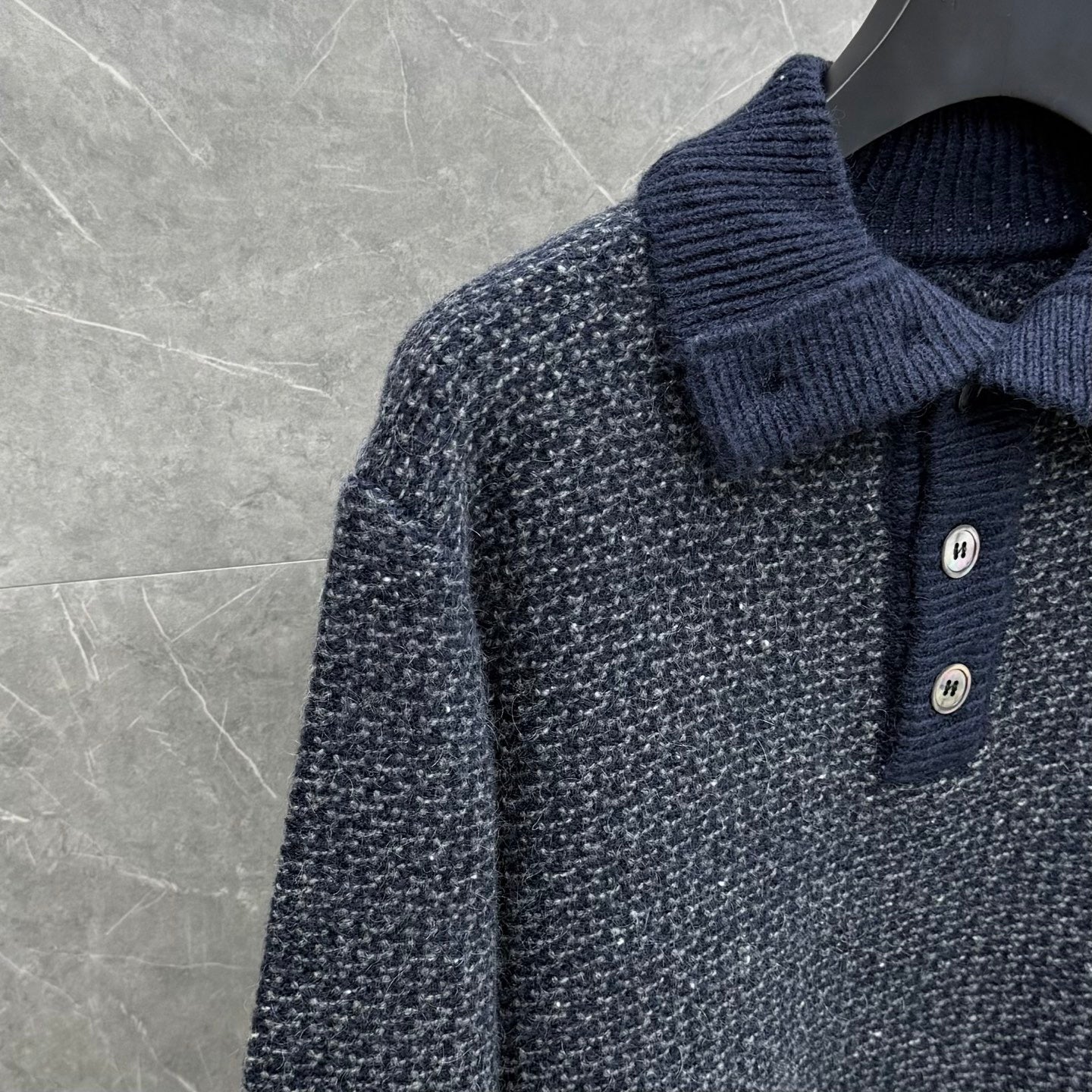 Thom Browne Long Sleeve Polo