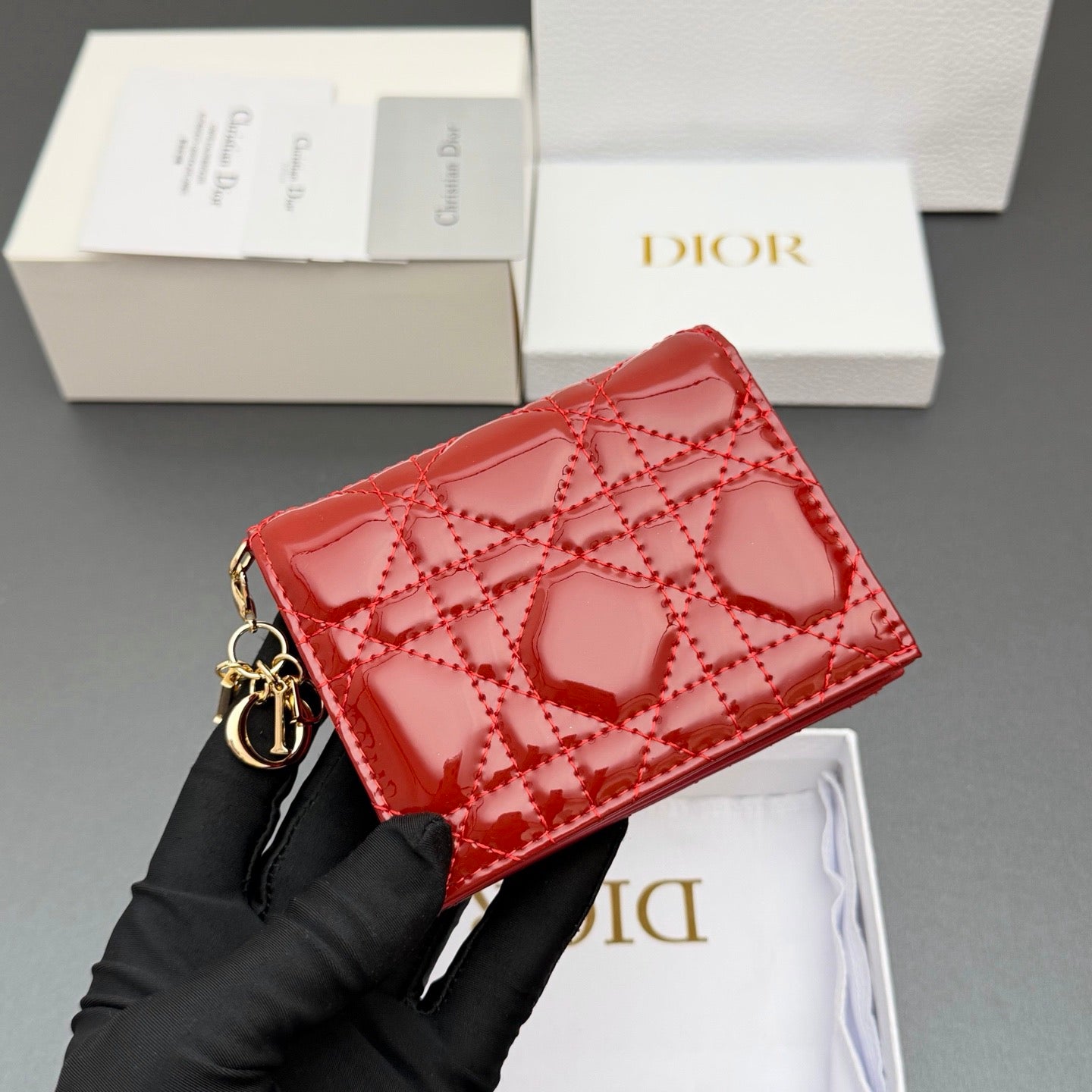 Dior Lady Gardenia Wallet