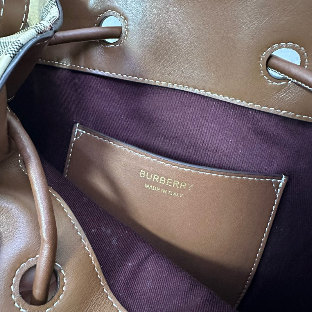 BBR Check Bucket Bag