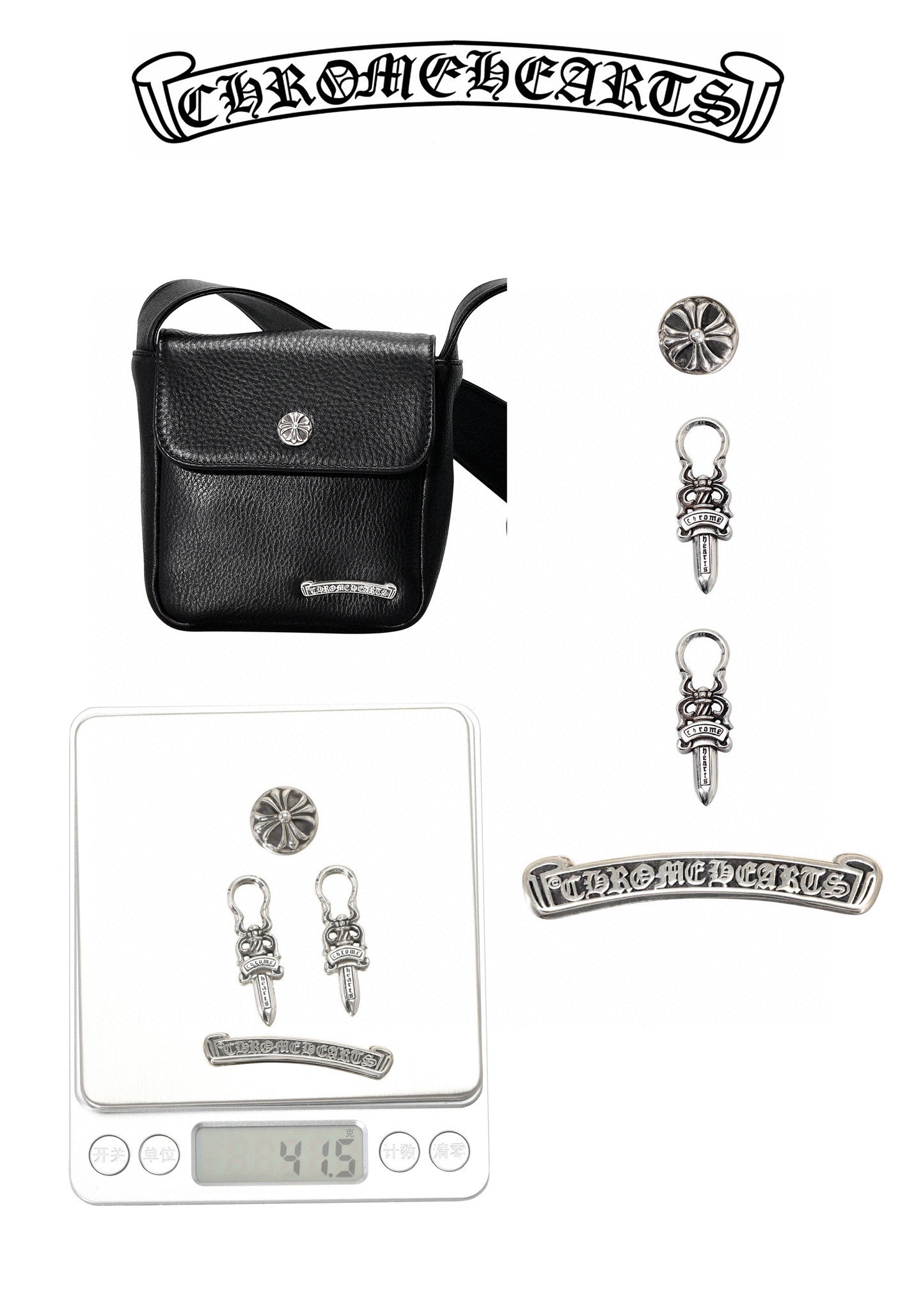 Chrome Hearts Crossbody Bag