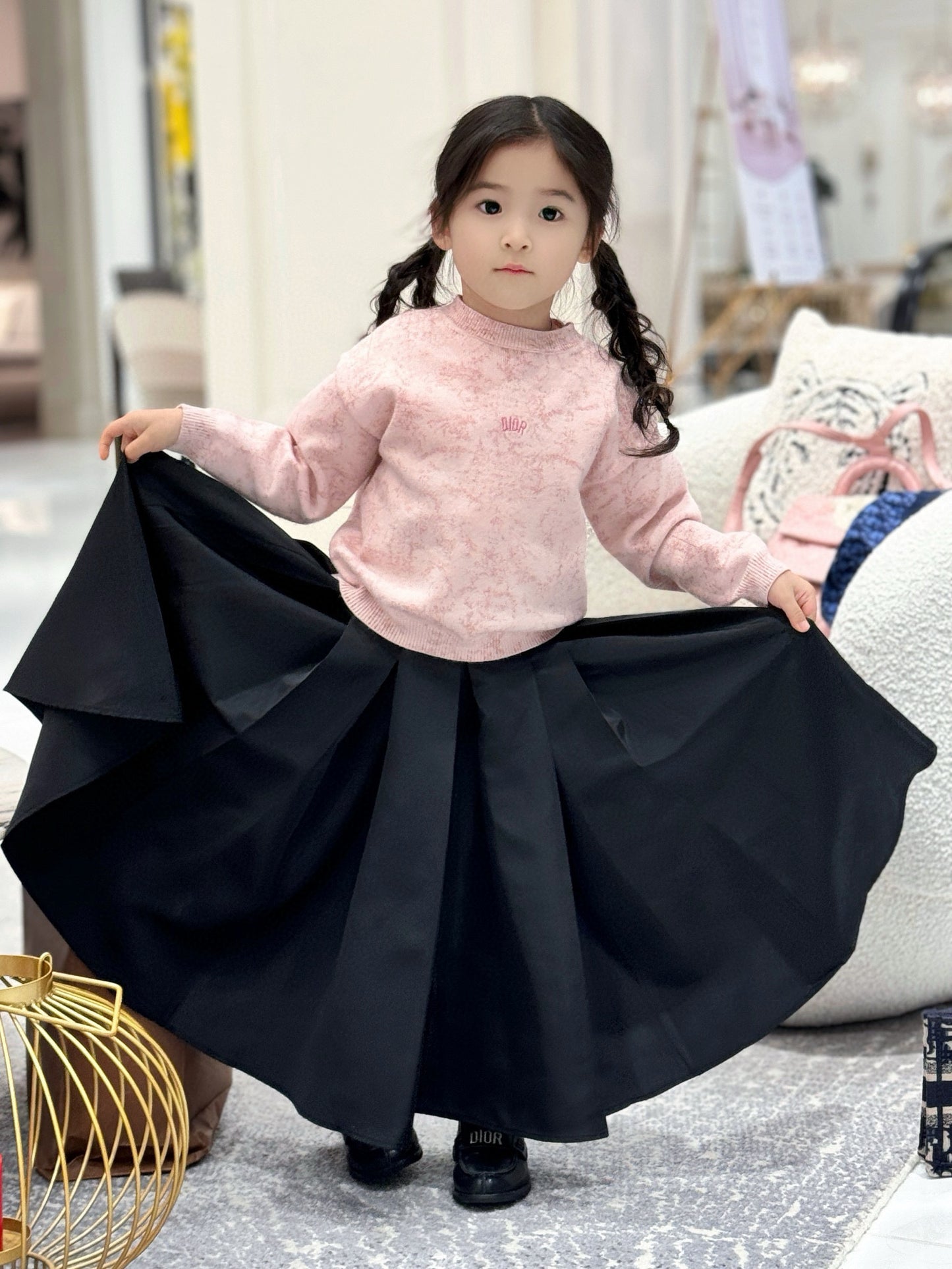 CD Sweater/Skirt Set