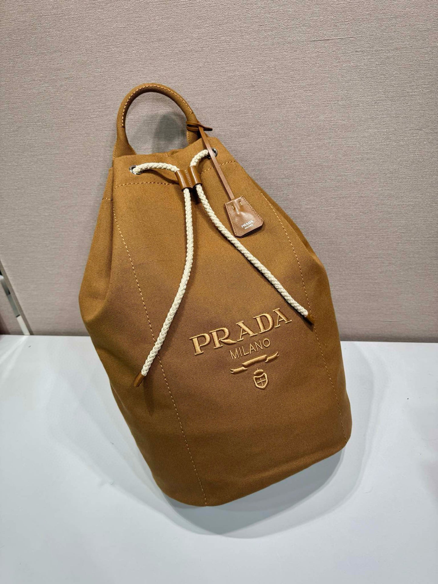Prada Drawstring Travel Bag