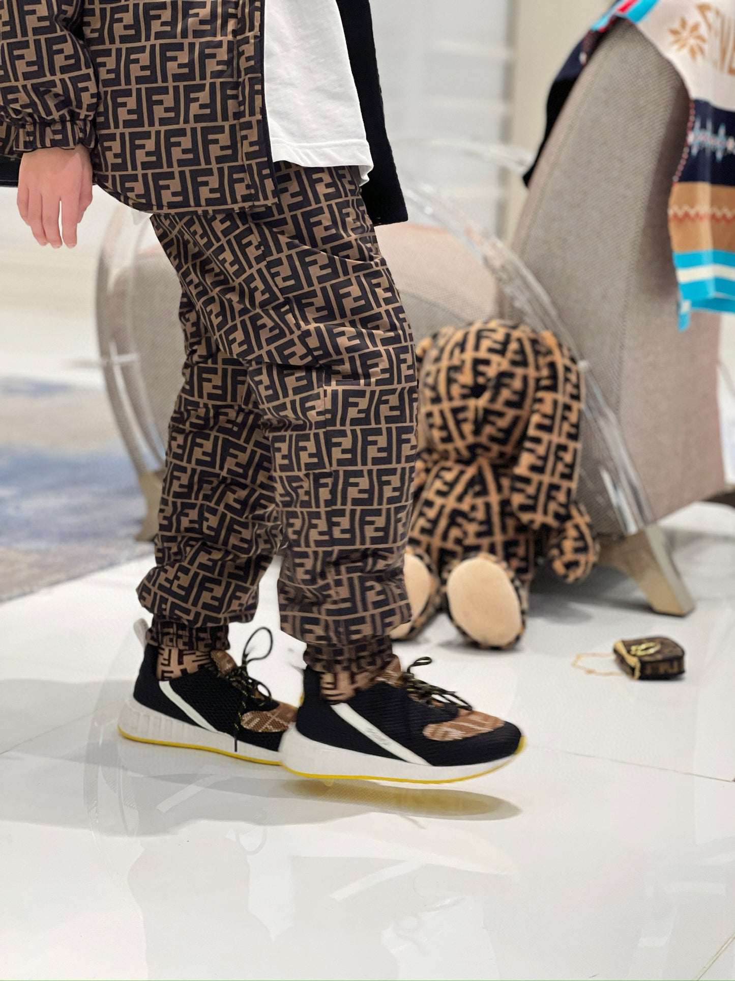 Fendi Jacket/Long Pant Set