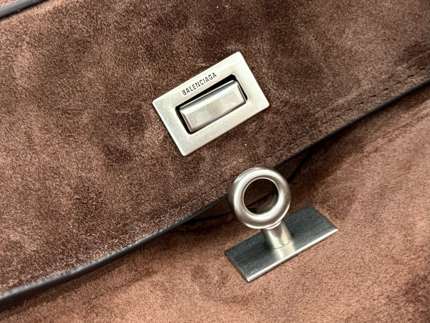 BLCG Rodeo Medium Suede Handbag 29x20x10cm