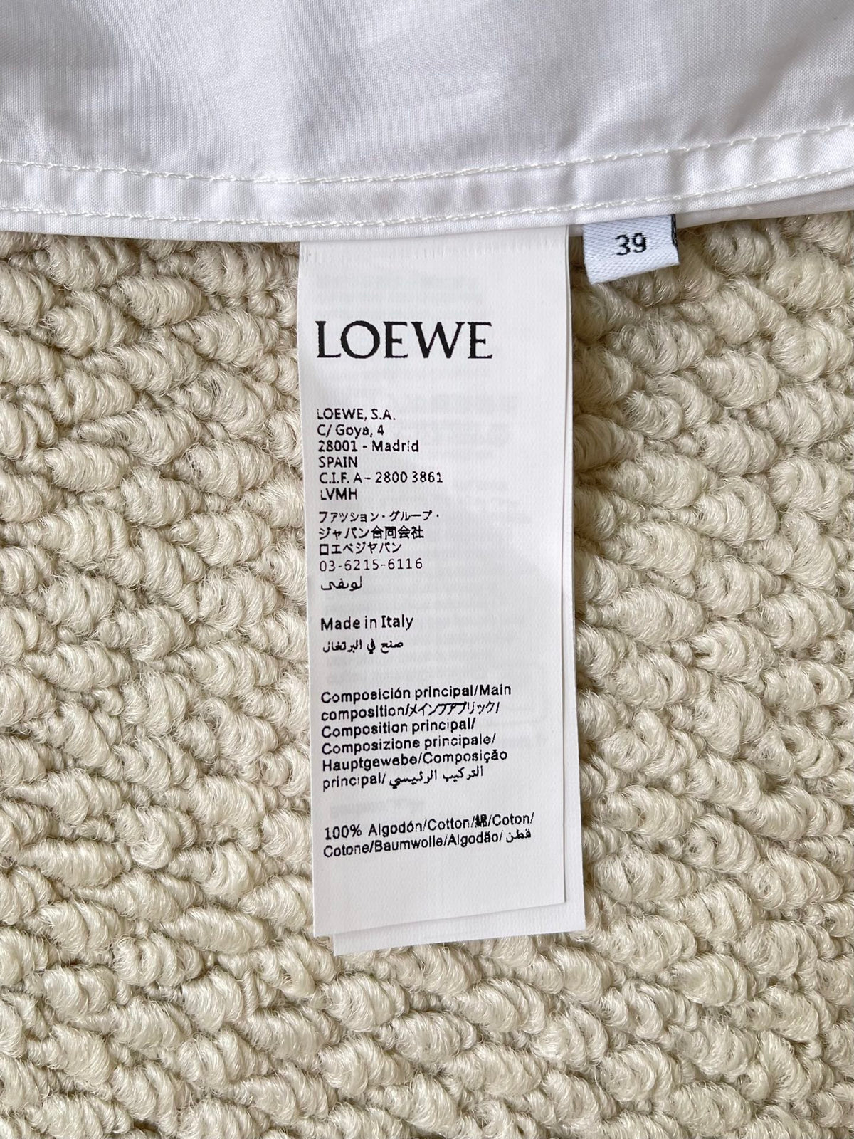 Loewe Long Sleeve Shirt