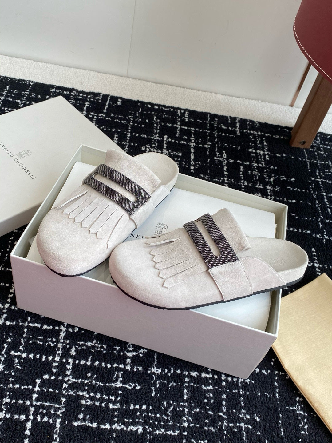 Brunello Cucinelli Sabot Loafers