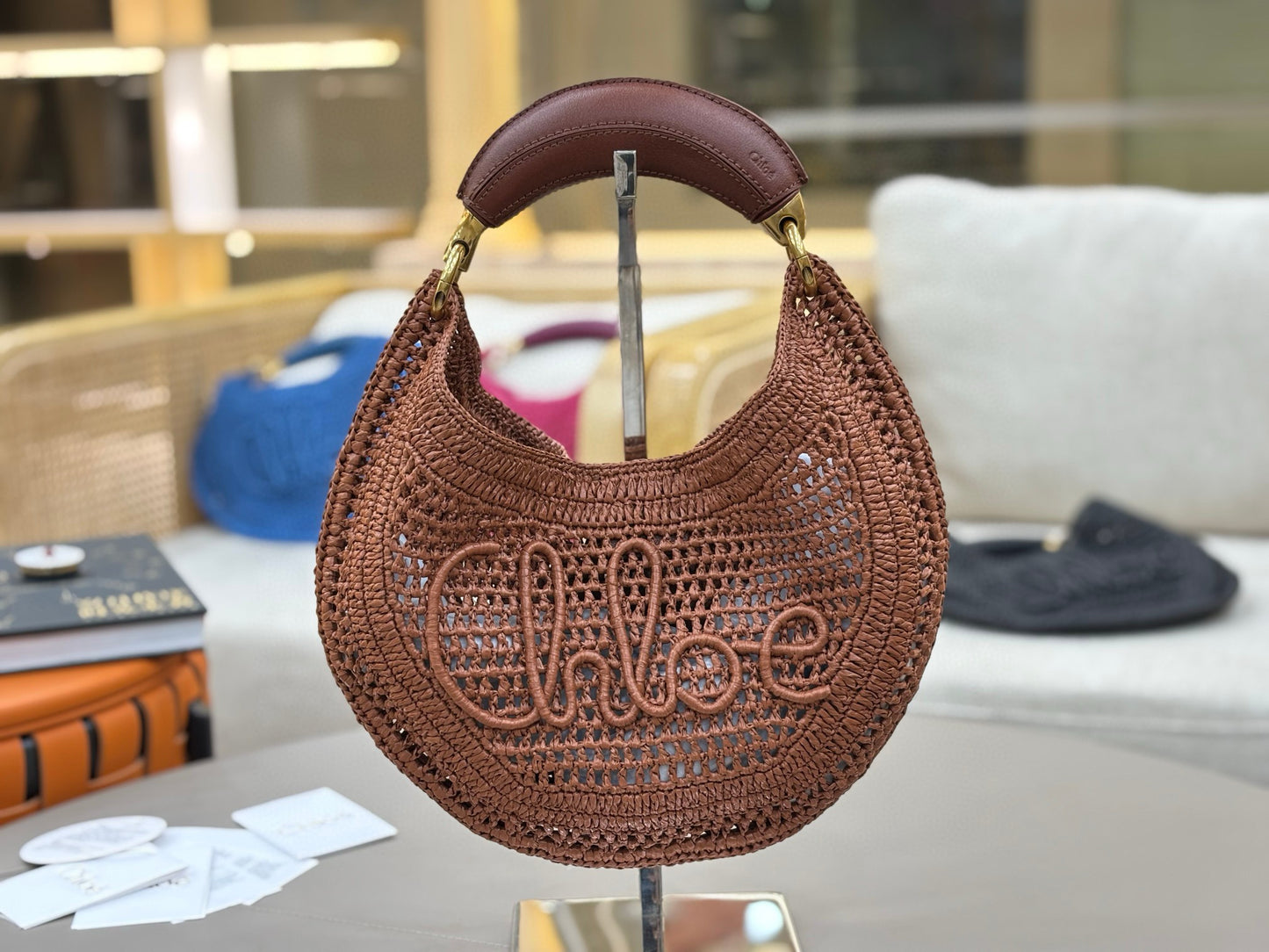 Chloe Summer Banana Hobo Bag