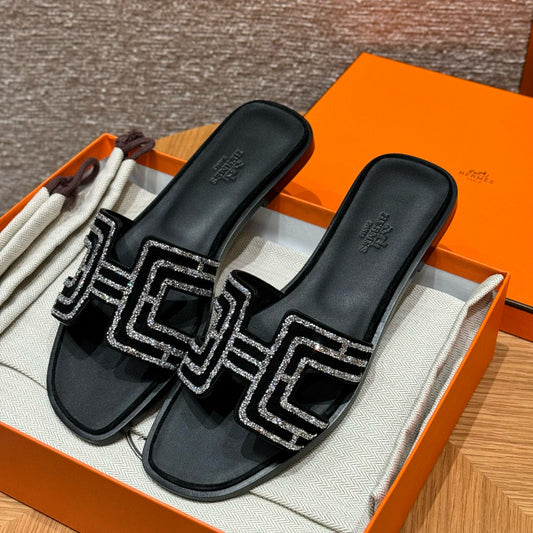 Hermes Slippers